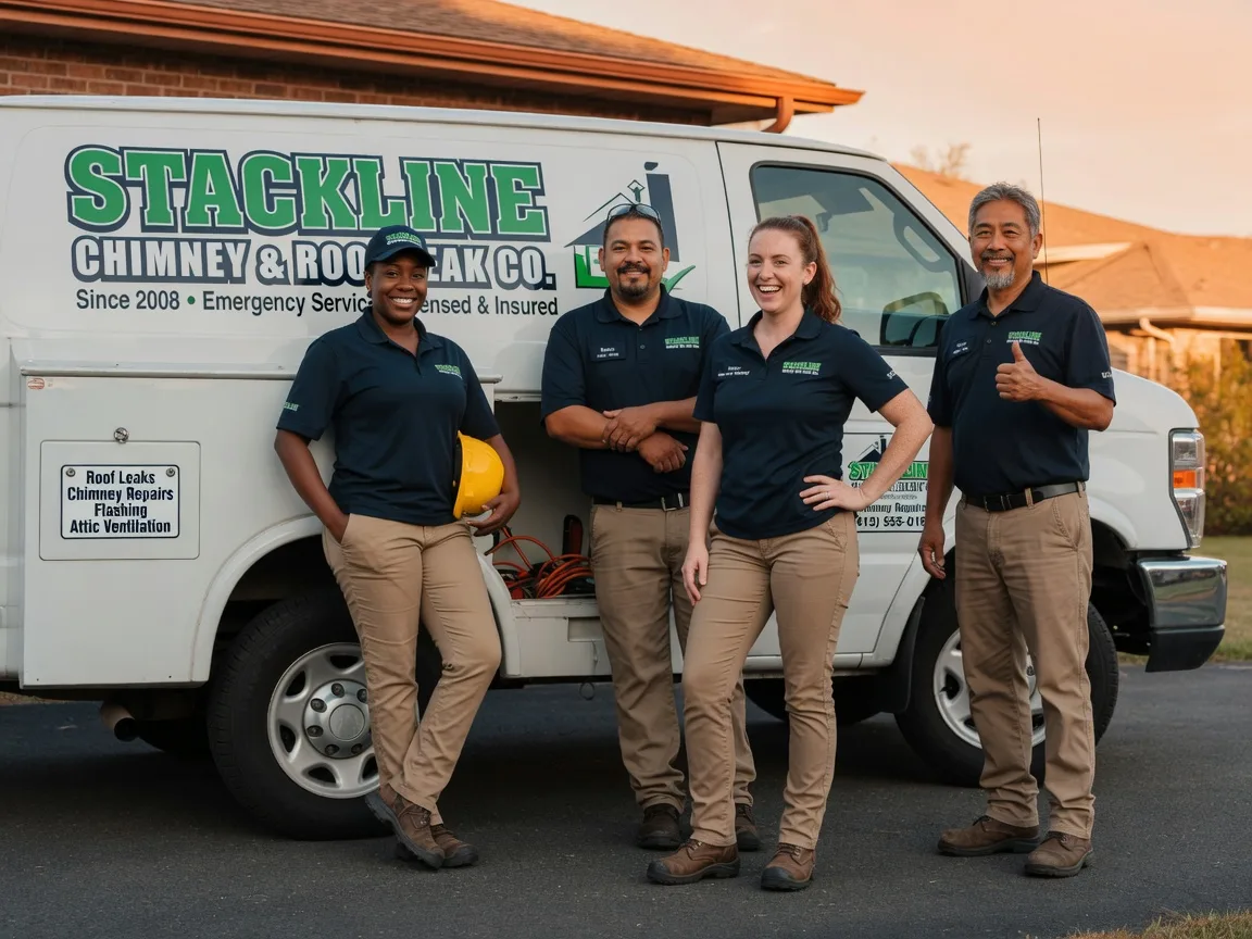 Chimney flashing repair company in Winona, KS